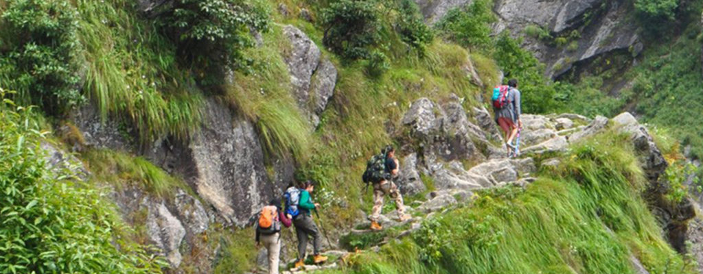 Trek to Kullu via Sari pass