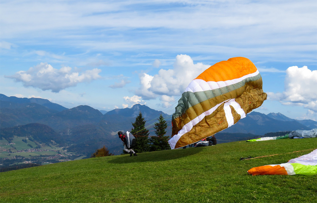 paragliding
